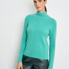 Knitwear GERRY WEBER | Trui Met Kasjmier En Mooie Deelnaad