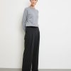 Broeken GERRY WEBER | Elegante Broek Met Fluwelen Band