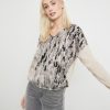 Blouses TAIFUN | Blouseachtig Shirt Met V-Hals