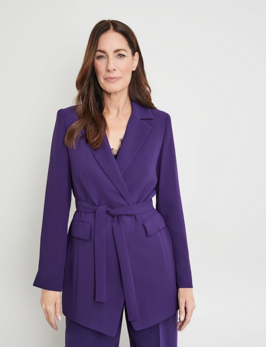Blazers GERRY WEBER | Elastische Blazer Met Tailleband