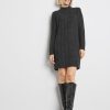 Jurken GERRY WEBER | Comfortabele Jurk Met Gebreid Patroon