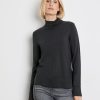 Knitwear GERRY WEBER | Basic Coltrui Met Ribgebreide Details