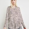 Blouses TAIFUN | Matglanzende Satijnen Blouse